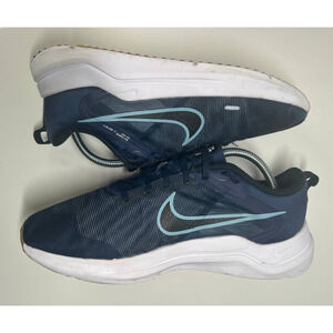 NIKE DOWNSHIFTER 12 Men's Blue White DD9293-400 Athletic Sneakers Shoes Size 9